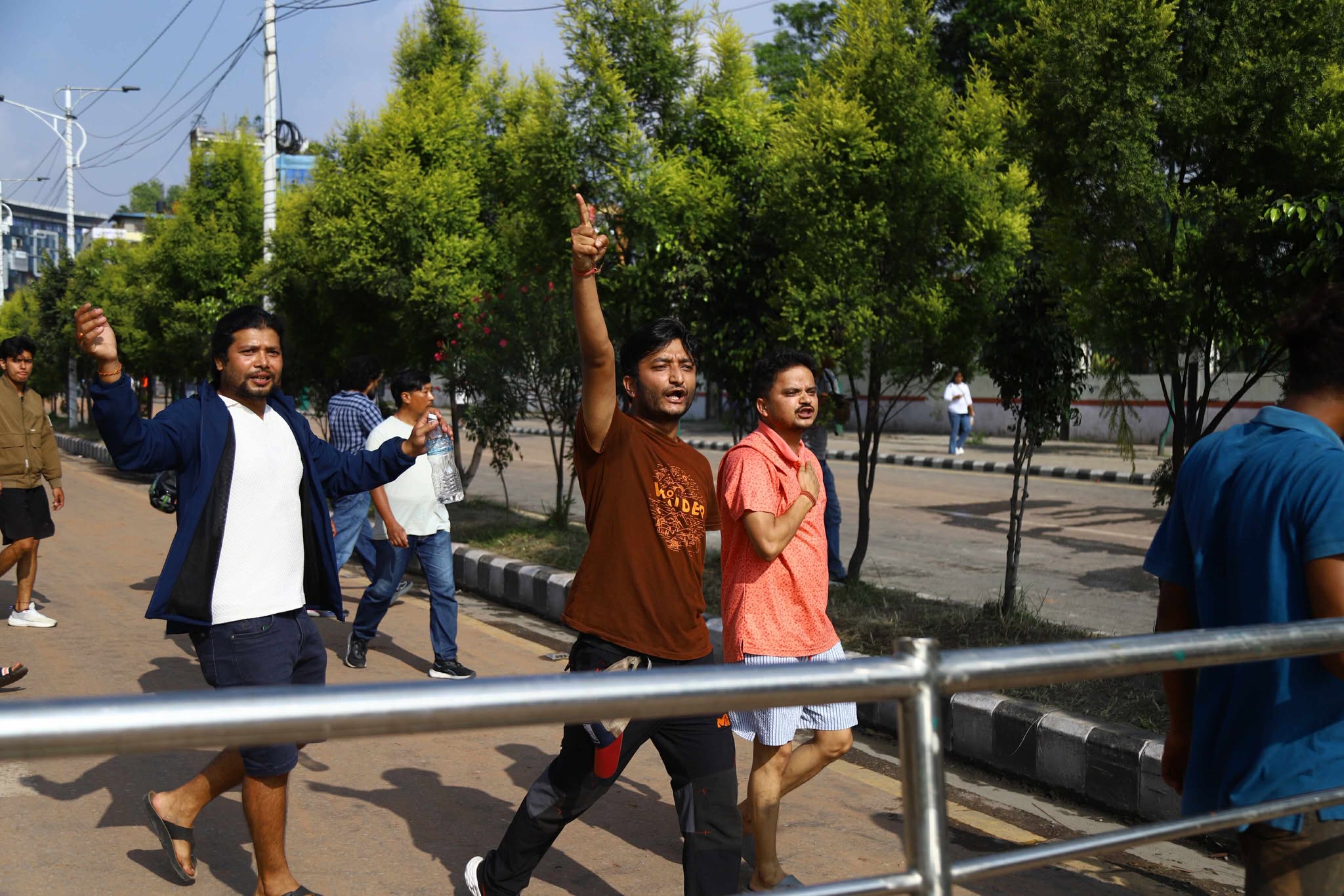 जेनजी युवाहरुको प्रदर्शन सुरु