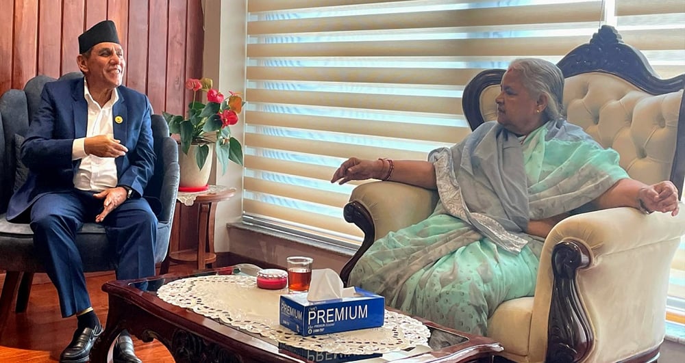 प्रधानमन्त्री कार्की र राष्ट्रिय सभाका अध्यक्ष दाहालबिच जेनजीको प्रतिनिधित्वबारे परामर्श