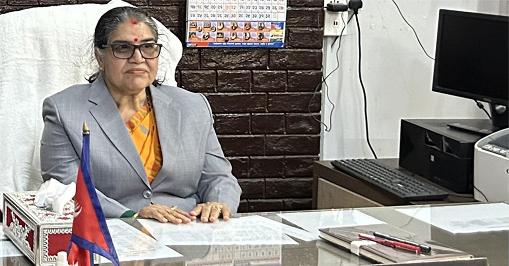मधेश प्रदेश प्रमुख सुमित्रा सुवेदी भण्डारी पदमुक्त