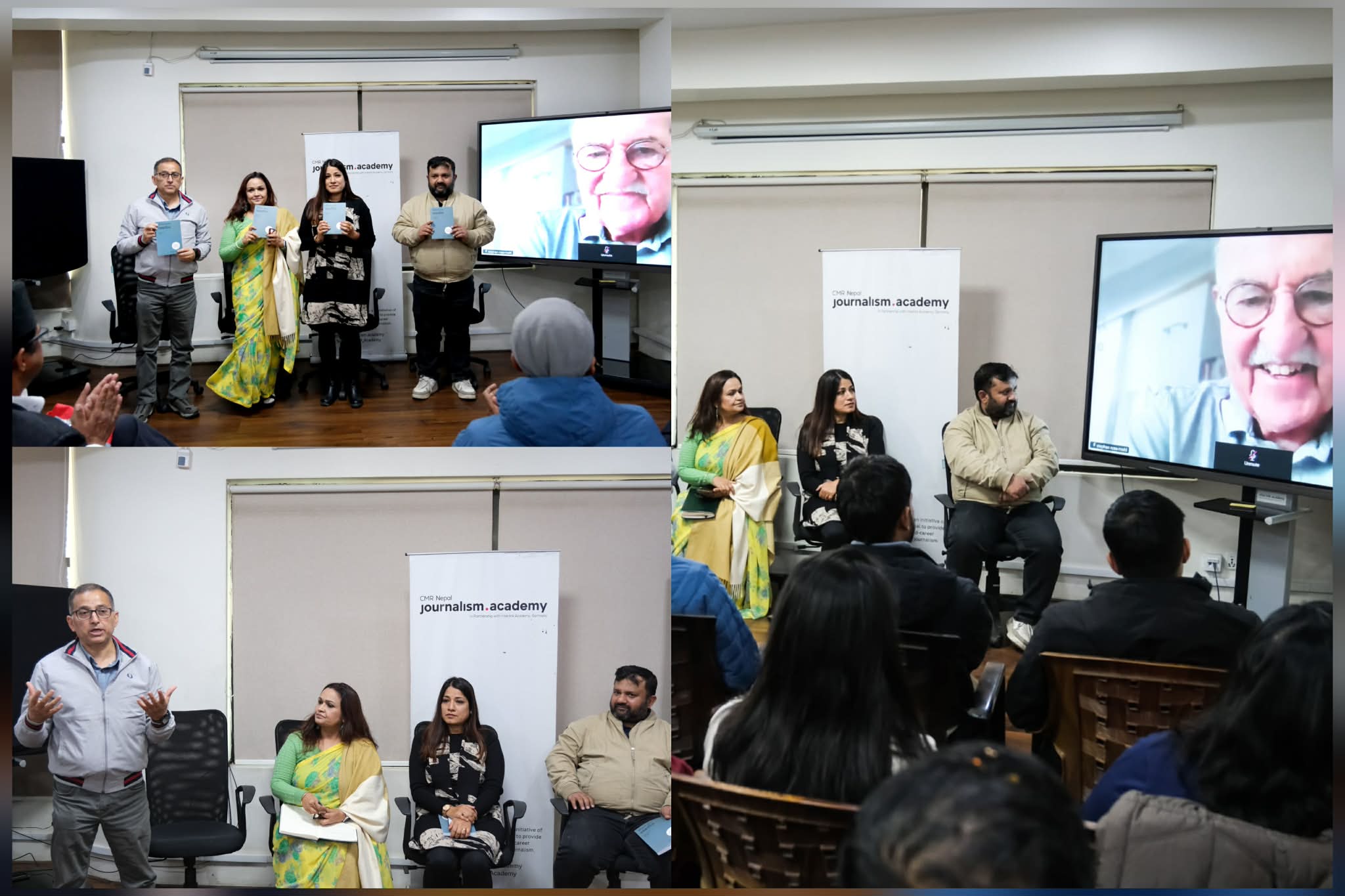 डिजिटल युगमा पत्रकारिता, मिथ्या सूचना र तथ्यजाँचसम्बन्धी तीन पुस्तक सार्वजनिक