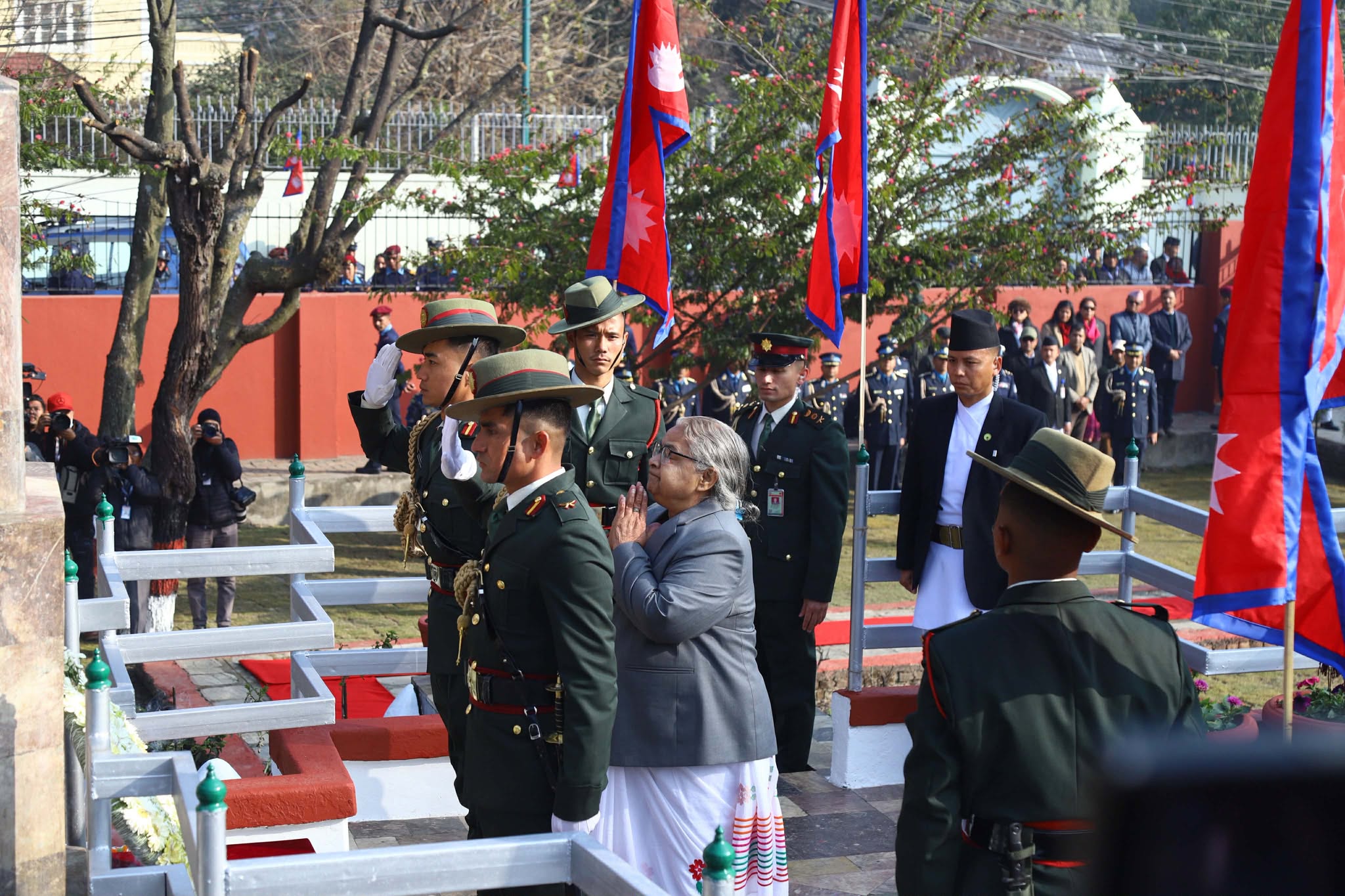 माघ १६ गते मनाइने सहिद दिवस,प्रधानमन्त्री कार्कीद्वारा सहिदप्रति श्रद्धाञ्जली