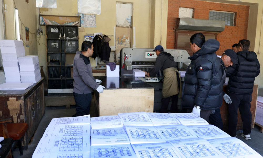 प्रतिनिधिसभा चुनाव – मतपत्र छपाइको काम अन्तिम चरणमा